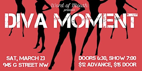 Word of Mouth presents: Diva Moment primary image