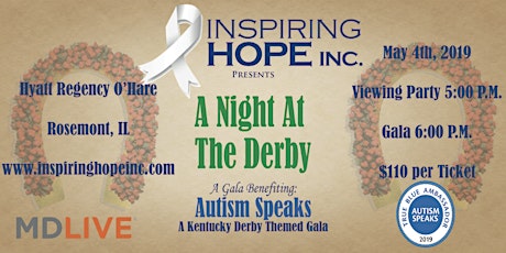 IHI Presents: A Night at the Derby - A Gala Benefiting Autism Speaks (Kentucky Derby Themed) primary image