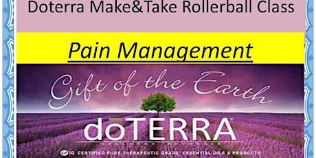 DoTerra Essential Oils Make and Take for Pain Management primary image