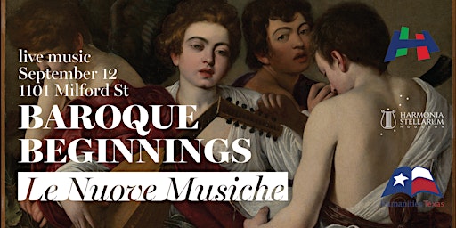 Baroque Beginnings: Le Nuove Musiche primary image