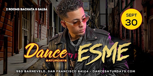 Dance Saturdays - LIVE Bachata (Main Room) & Salsa Dance Party with Lessons primary image