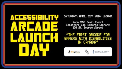 Semaphore & AbleGamers Accessibility Arcade Launch primary image