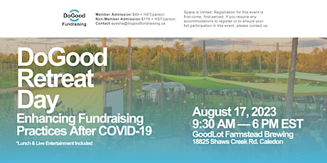 Imagen principal de DoGood Retreat Day: Enhancing Fundraising Practices After COVID-19