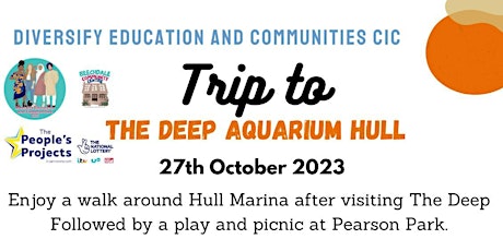 Primaire afbeelding van Family Day out Trip to Hull and Visit to The Deep Aquarium
