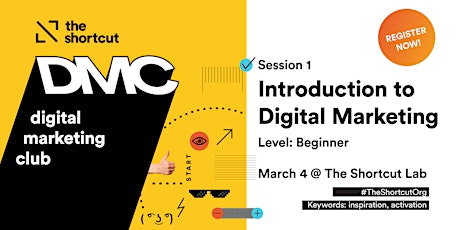 Digital Marketing Club - Session 1 - Introduction to Digital Marketing primary image