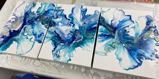 Primaire afbeelding van “Paint & Sip!” Intro to Acrylic Dutch Pouring!