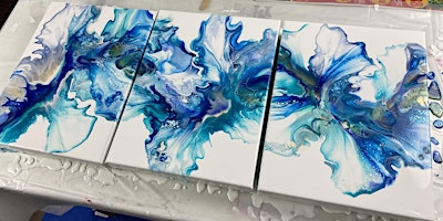 Primaire afbeelding van “Paint & Sip!” Intro to Acrylic Dutch Pouring!