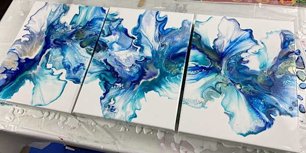 “Paint & Sip!” Intro to Acrylic Dutch Pouring!