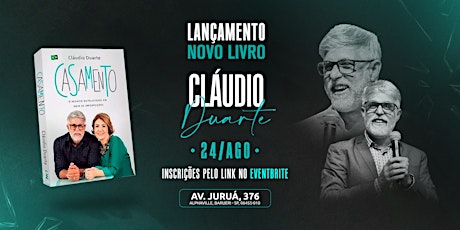 Imagem principal do evento LANÇAMENTO LIVRO CASAMENTO - CLÁUDIO DUARTE