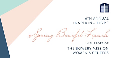 Inspiring Hope: Spring Benefit Lunch 2019 primary image