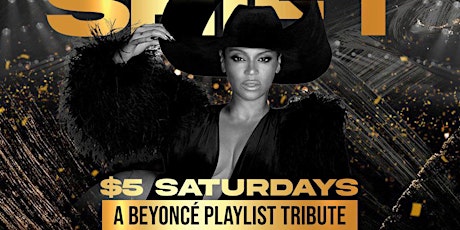 2ND SHIFT PLAYLIST: BEYONCÉ TRIBUTE | $5 SATURDAYS primary image