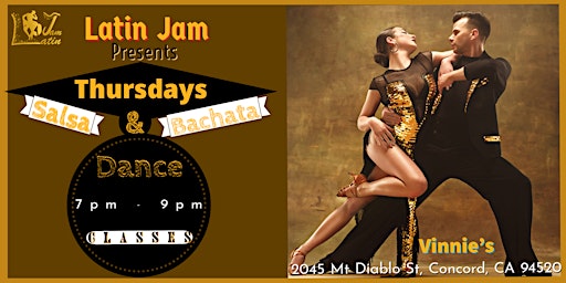 Primaire afbeelding van Dance Thursdays Salsa Class| Bachata Class with Master of Latin Dance