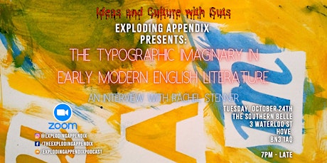 Imagem principal do evento The Typographic Imaginary in Early Modern English Literature