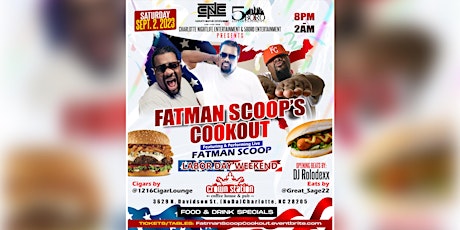 Fatman Scoop’s Cookout - Labor Day Weekend primary image