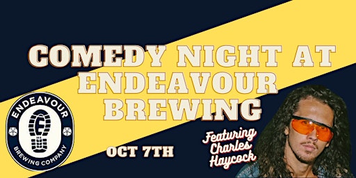 Comedy Night at Endeavour Brewing Featuring Charles Haycock primary image