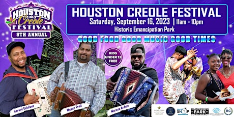 9th Annual  "Original" Houston Creole Festival Event primary image