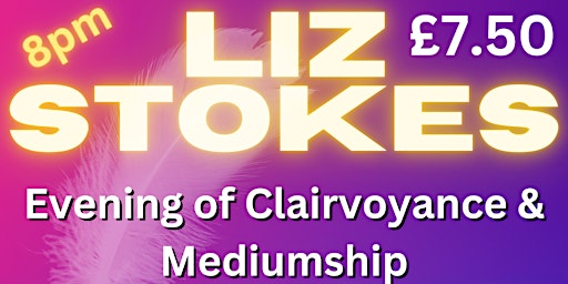 Imagem principal do evento Evening of Clairvoyance and Mediumship with Liz Stokes