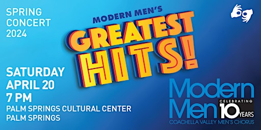 Modern Men's Greatest Hits, by Modern Men, Saturday, April 20, 2024  primärbild