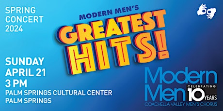 Modern Men's Greatest Hits, by Modern Men, Sunday, April 21, 2024