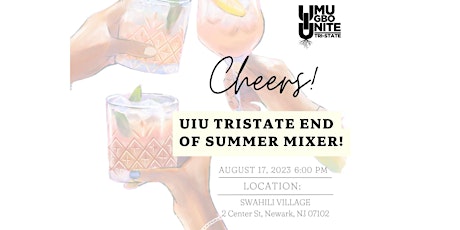 Imagen principal de UIU Tristate End of Summer Mixer 2023!