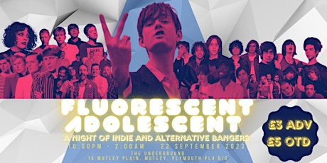 FLUORESCENT ADOLESCENT- A Night of Indie Bangers! primary image