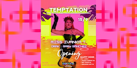 Hauptbild für Temptation Opening Dortmund, 15.9.23, w/ Miss Ivanka T., Club Maquina