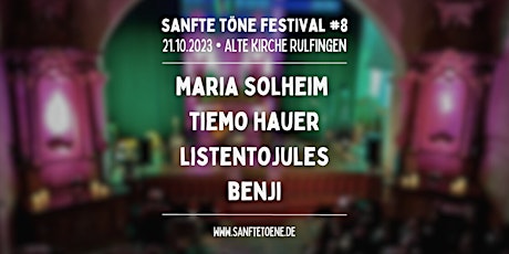 Hauptbild für Sanfte Töne Festival 2023