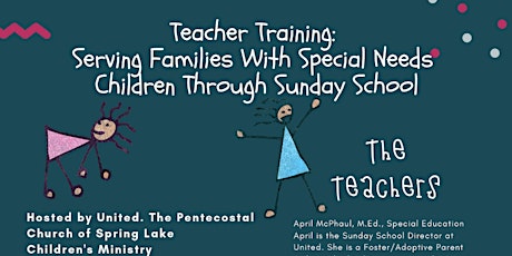 Sunday School - Serving Special Needs Families primary image