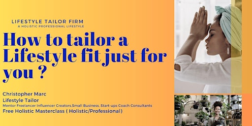 Imagen principal de How to tailor a holistic lifestyle fit just for you ?  ( Holistic)