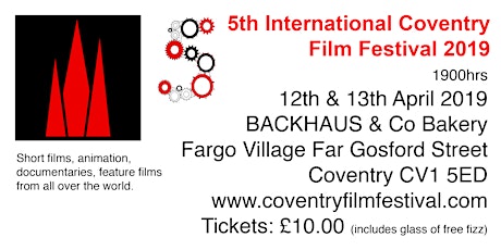5th International Coventry Film Festival 2019 primary image