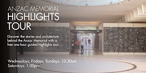 Anzac Memorial Highlights Tour primary image