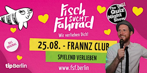 Fisch sucht Fahrrad Berlin | Single Party | 25.08.23 primary image