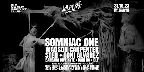 Imagen principal de Wildlife Halloween at Trax Club (Vigo) w/ Somniac One