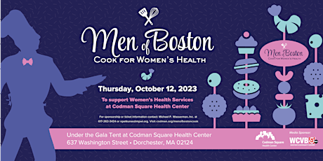 Men of Boston Cook for Women's Health 2024