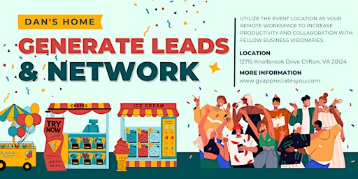 Hauptbild für Lead Generate & Network: Business Pros & Agents Collaboration!