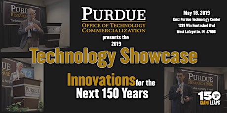 2019 Purdue Technology Showcase - Innovations for the Next 150 Years primary image
