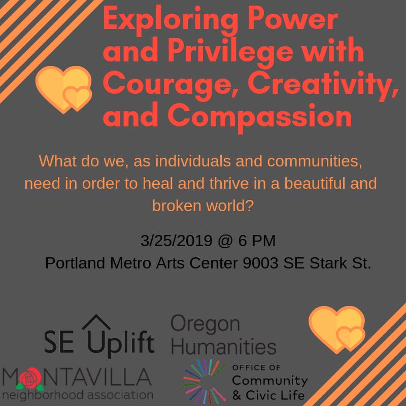 Exploring Power and Privilege with Courage, Creativity, and Compassion