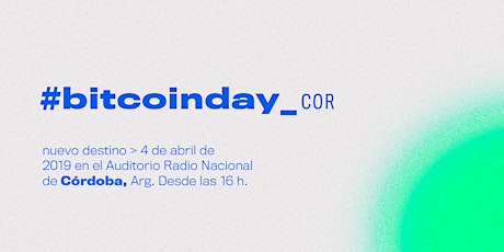 Imagen principal de #Bitcoinday_COR | Ciudad de Córdoba