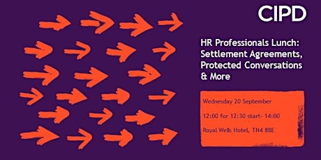 HR Professionals Lunch: Settlement Agreements, Protected Conversations etc. primary image