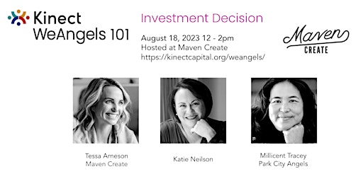 WeAngels 101 - Investment Decision-Making primary image