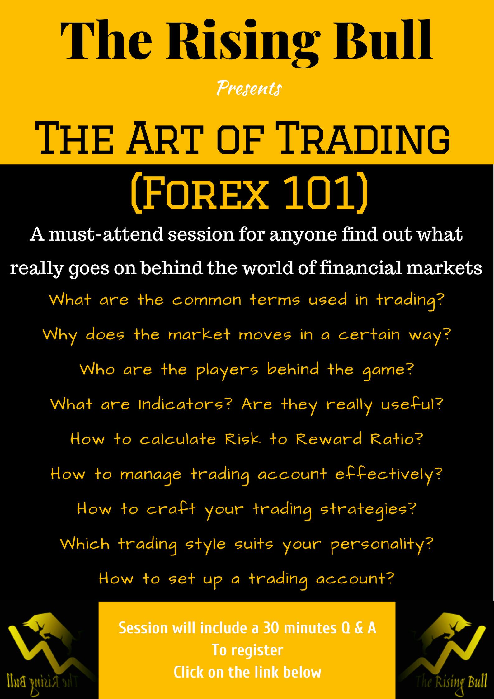The Art Of Trading Forex 101 9 Mar 2019 - 