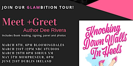 GLAMBITION #KnockingDownWallsInHeels Book Tour primary image