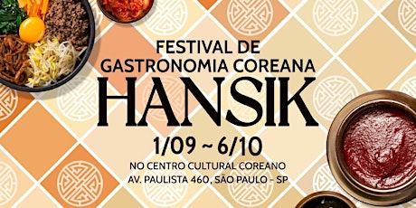Imagem principal do evento Festival de Gastronomia Coreana Hansik