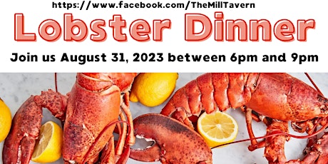 Lobster Dinner At The Mill Tavern primary image