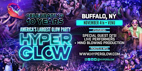 Hauptbild für HYPERGLOW "America's Largest Glow Party" - Buffalo, NY