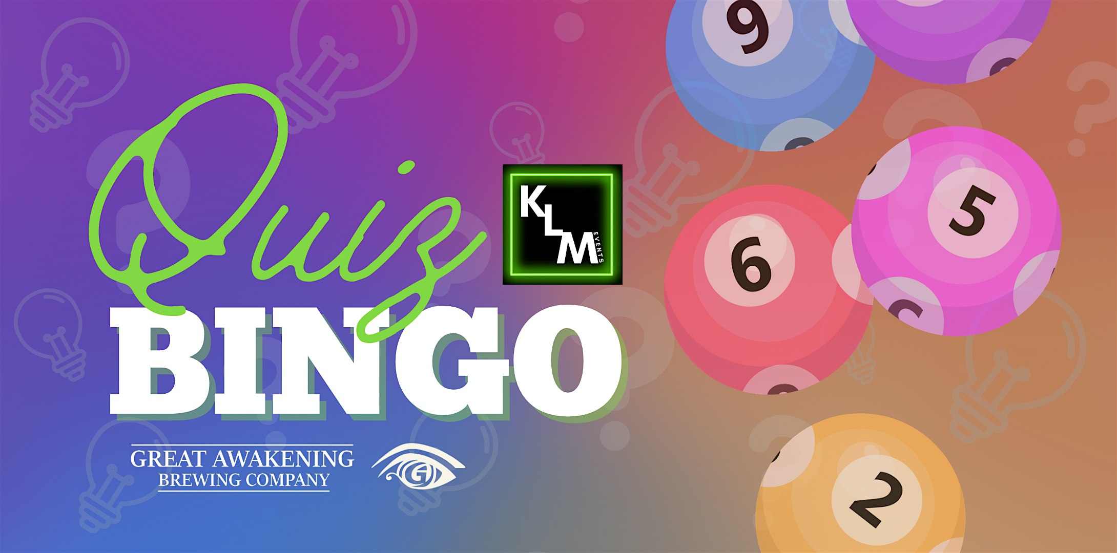 Monthly Quiz Bingo with Kyle McCoy (Free)