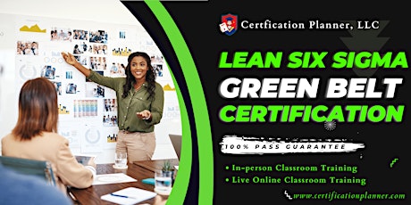 NEW LSSGB Certification Course with Exam Voucher in Phoenix, AZ