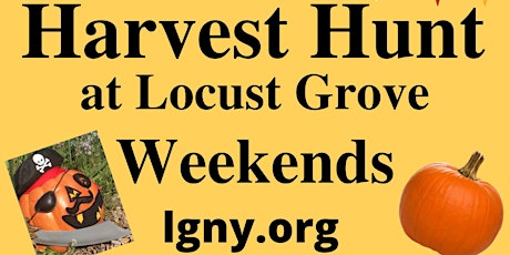 Harvest Hunt 10/30 cancelled/rain.  Please trans to 10/28 or Holiday Hunt primary image