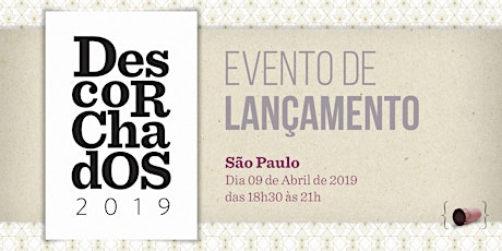 Imagem principal do evento Lançamento  GUIA DESCORCHADOS 2019  - São Paulo - das 18:30 às 21:00