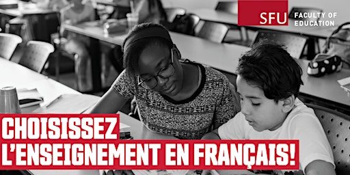 Hauptbild für SFU | Formation en enseignement  Module français - Séances d'information